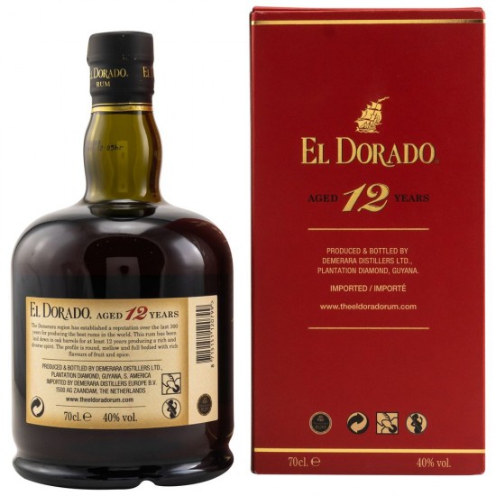El Dorado 12 Jahre Rum