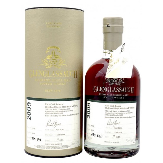 Glenglassaugh 11 Years Old RARE CASK RELEASE 2009 Port Pipe Batch 