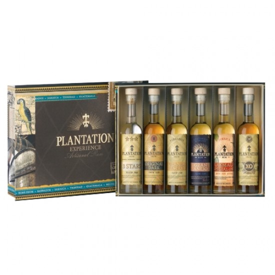 Plantation Rum Experience Box (6 x 100 ml)