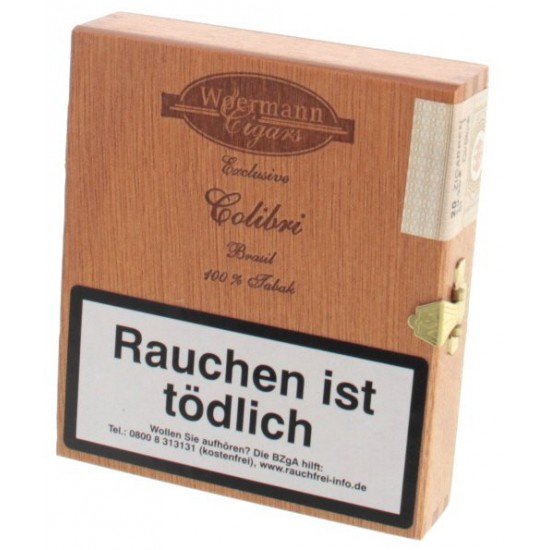 Woermann Exclusive Cigarillos - 100% Tabak Colibri Brasil - 20er