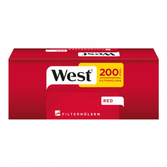 West Filterhülsen 200er Red/Silver