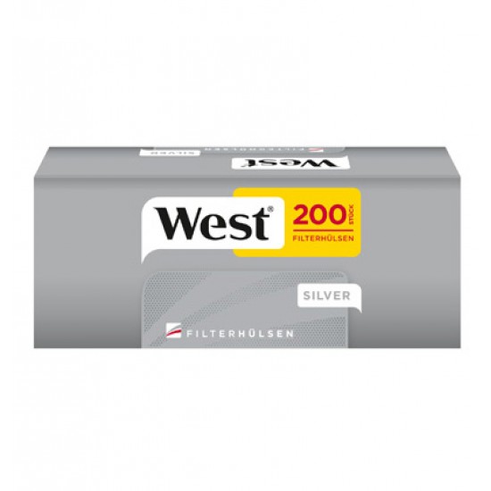 West Filterhülsen 200er Red/Silver