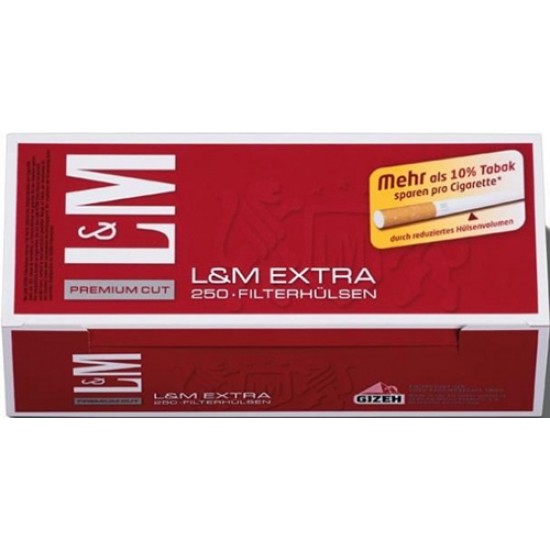 L&M Extra Filterhülsen