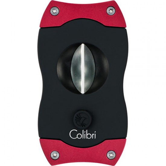 COLIBRI Cutter "V-Cut" Kerbschnitt schwarz/rot 23mm 