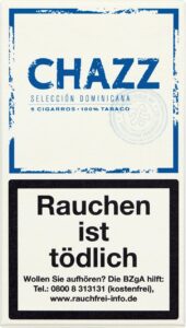 Chazz Seleccion Dominicana Cigarros