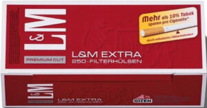 L&M Extra Filterhülsen