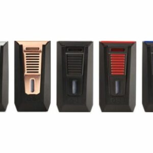 Colibri Zigarrenfeuerzeug "Slide II" mit Rundcutter und Jetflamme