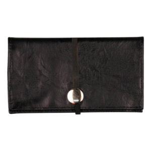 Drehertasche Lederoptik schwarz