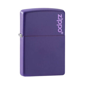 Zippo Purple Matte Zippo Logo 60005221