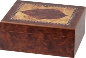 Humidor Dekor "Blatt"
