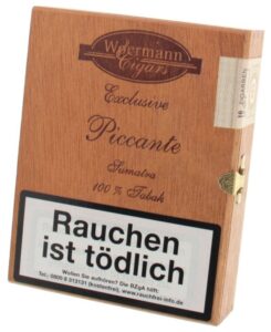 Woermann Exclusive Cigarillos - 100% Tabak Piccante Sumatra - 16er