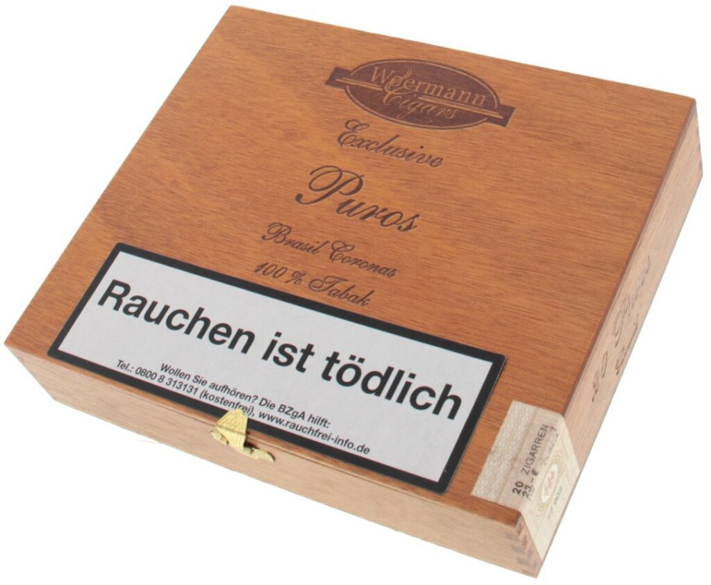 Woermann Exclusive Cigars - 100% Tabak Puros Brasil - 20er